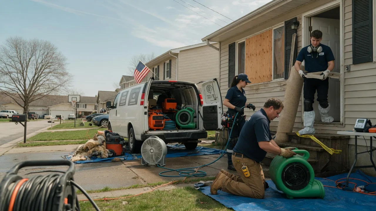 Water Damage Restoration in Winstonville, MS near me